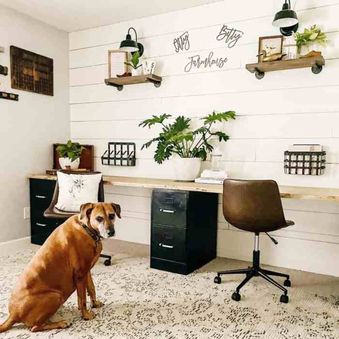 How to Decorate a Home Office Wall Creative Ideas for a Productive Workspace