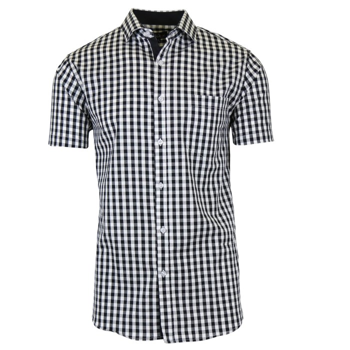 Men's slim fit dress shirts short sleeve