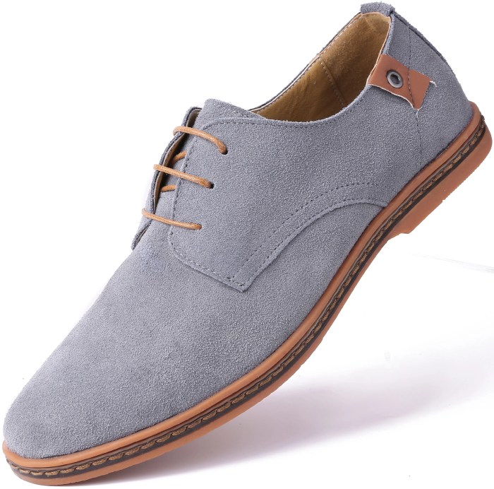 Suede men dress shoes