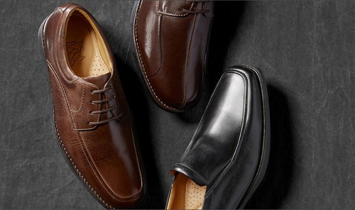 Mens business casual dress shoes