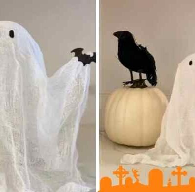 How to Make a Ghost for Halloween Decoration