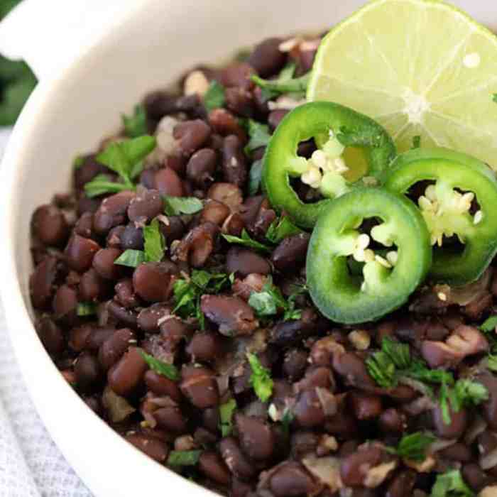 How to cook black beans chipotle style