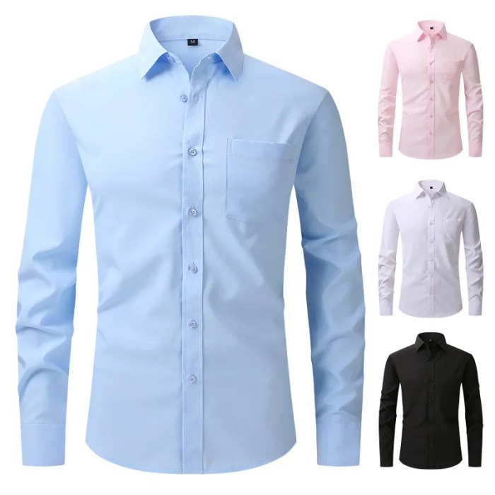 Mens business dress shirts