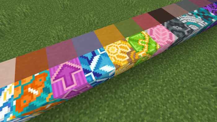 How to make terracotta decoration blocks in minecraft