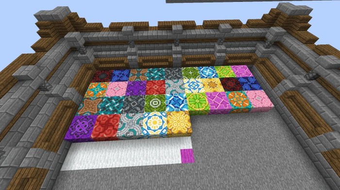 Minecraft terracotta glazed blocks update ways permalink embed award give save