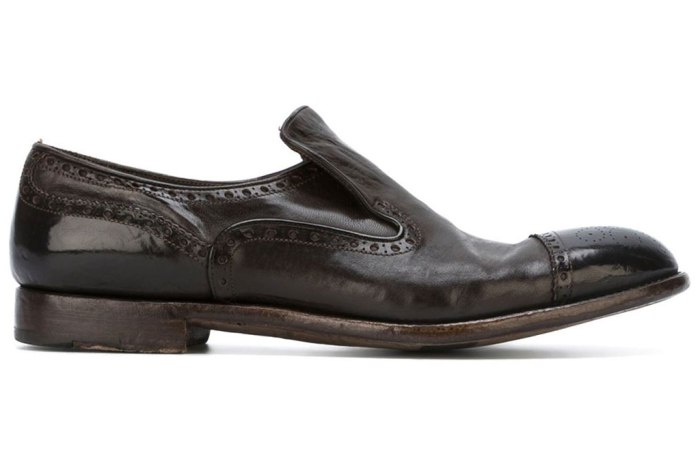 Mens laceless dress shoes