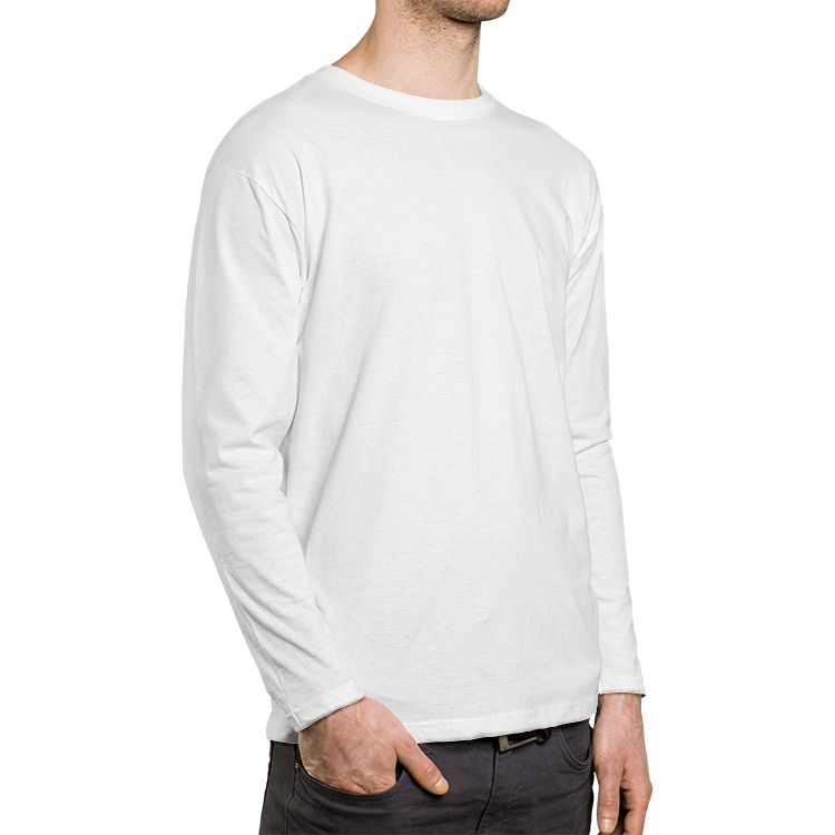 Long sleeve mens white dress shirts