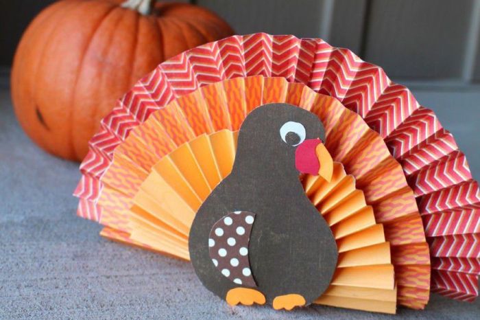 How can I make a turkey decoration at home with ease and creativity