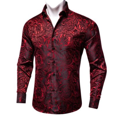 Red Shirt Dress Men The Perfect Blend of Style and Comfort